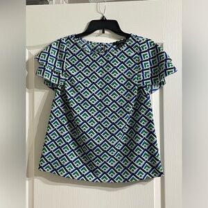 Banana Republic Factory Flutter Sleeve‎ Blouse